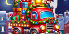 Christmas Truck Run: Festive Endless Racing Fun
