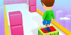 Cube Tower Stack 3D