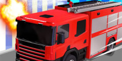 Fire Truck Rescue Driving