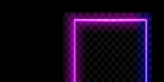Neon square Rush