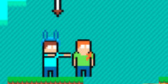 Pixel Battle Upward