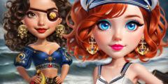 Sailor Chic vs Pirate Charm