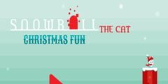 Snowball The Cat Christmas Fun