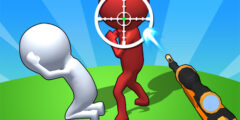 Stickman Sniper Western Gun