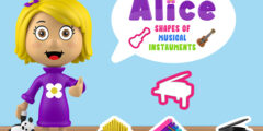 World of Alice   Shapes of Musical Instruments